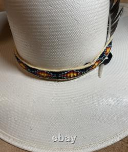 One Beautiful New Native American Lakota Sioux Beaded Hat Band