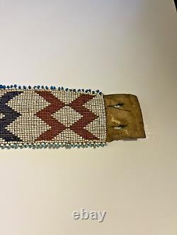 Original Native American Indian Beaded Belt 32 Handmade 1880's-1900 Lot 1