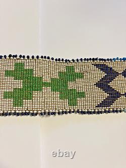 Original Native American Indian Beaded Belt 32 Handmade 1880's-1900 Lot 1