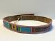 Original Native American Indian Beaded Belt 39 Brass Tacks 1890-1920