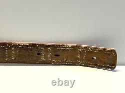 Original Native American Indian Beaded Belt 39 Brass Tacks 1890-1920