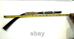 Peyote Stick Native American Beaded Horsehair Buckskin Fur Dance Stick VTG 17