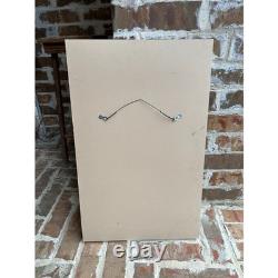 Plains Great Lakes Native American Beaded Pipe w Leather Tobacco Bag Framed