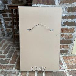 Plains Great Lakes Native American Beaded Pipe w Leather Tobacco Bag Framed