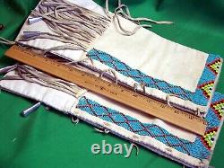 Plains Indian Beaded Leggings Vintage & Beautiful