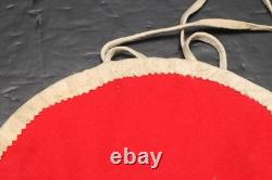 Plateau Beaded Flat Bag ORNATE PICTORIAL BUTTERFLY 14 Nez Perce Native American