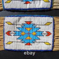 PowWow Regalia Beaded Dancers Cuffs Native American Style