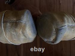 RARE Vintage Unisex Pair of Beaded Native American Plains Indian Size 11