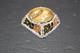 Rare ATQ Plateau Nez Perce Native American Floral Full Beaded Box Ashtray
