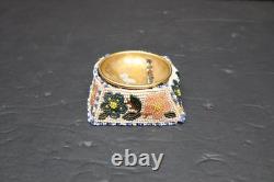 Rare ATQ Plateau Nez Perce Native American Floral Full Beaded Box Ashtray Rare ATQ Plateau Nez Perce Native American Floral Full Beaded Box Ashtray