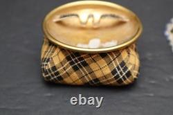 Rare ATQ Plateau Nez Perce Native American Floral Full Beaded Box Ashtray