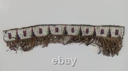 Rare Crow Beaded Hair Extension Ornament 1870-1890 Forrest Fenn Collection