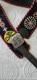 Rare Kurtmen Genuine Leather Calf Hair Native American Beaded Indian Belt XL
