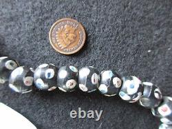 Rare! Native American Old Pawn Necklace, Skunk Bead Necklace, Sd-042307612