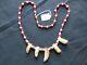 Rare! Native American Old Pawn Necklace, Trade Bead Necklace, Ott-042307608