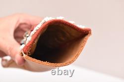 Set Native American Indian Iroquois Indian Beaded Knife Sheath Scabbards