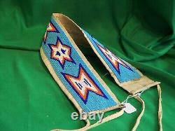 Shoshone Vintage Beaded Child's Belt Superb Condition