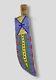 Sioux Style Indian Beaded Knife Cover Native American Leather Knife Sheath S822