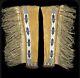 Sioux Suede Leather Cowboy Native American Indian Beaded Hide LEGGINGS L704