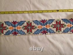 Spectacular Example Oriental Native American Style Beaded Belt