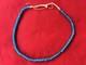 Super Fine 24 Turquoise Blue Trade Period Beaded Indian Necklace Artifact