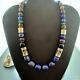 Tommy & Rosita Singer Sterling Silver Lapis/Multistone Beads 20 Necklace