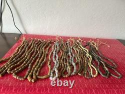 Trade Beads Native American Navajo Historic, 18 Strands