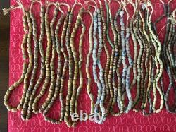 Trade Beads Native American Navajo Historic, 18 Strands
