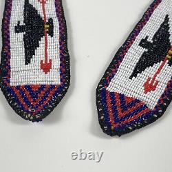 VTG Native American Beaded Band Pacific Coast Whaling Whale Boat 29 RARE MINT