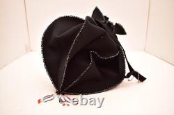 VTG Native American Iroquois indian Beaded Tulip Folding Bag Box Bead Pouch