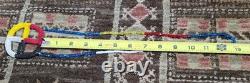VTG Native American Powwow Regalia Lot Traditional Dance Beaded Medicine Wheel