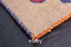 VTG Plateau Beaded Flat Bag Pictorial Clover Pouch Native American Nez Perce
