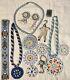 Vintage 1930's Native American Indian Beaded Beadwork Necklaces Earrings Amulets