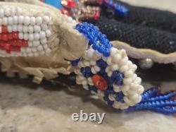 Vintage / Antique Native American Beaded Doll 7 inches