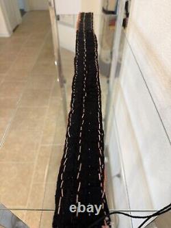 Vintage Antique Native American Indian Late 1800s Early 1900s Hand Beaded Belt
