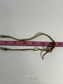 Vintage Antique Native American Indians NECKLACE Seed Beads Cord