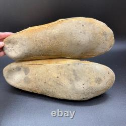 Vintage Crow Moccasins AUTHENTICATED Beaded Native American Handmade Mens