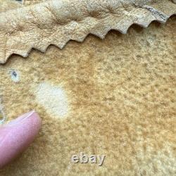 Vintage Crow Moccasins AUTHENTICATED Beaded Native American Handmade Mens