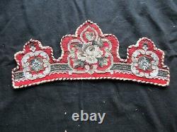 Vintage Native American Beaded Crown, Ott-062105596