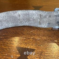 Vintage Native American Beaded Leather Belt 35