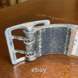 Vintage Native American Beaded Leather Belt 35