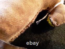 Vintage Native American Beaded Leather Fetish, Eagle Amulet, Sd-112408574