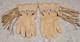 Vintage Native American Beaded Leather Gauntlet Style Gloves