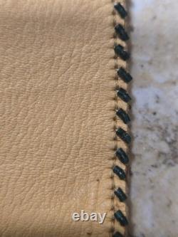 Vintage Native American Beaded Leather Gauntlet Style Gloves