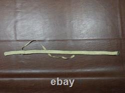 Vintage Native American Beaded Leather Strap Rings Iroquois Great Lakes Style