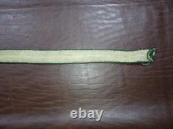 Vintage Native American Beaded Leather Strap Rings Iroquois Great Lakes Style