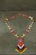 Vintage Native American Beaded Necklace Hand Made