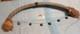 Vintage Native American Buffalo Rib Bone Ceremonial Dance Bow. One Of Kind