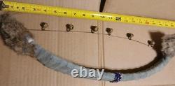 Vintage Native American Buffalo Rib Bone Ceremonial Dance Bow. One Of Kind