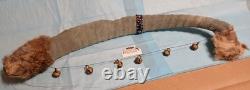 Vintage Native American Buffalo Rib Bone Ceremonial Dance Bow. One Of Kind